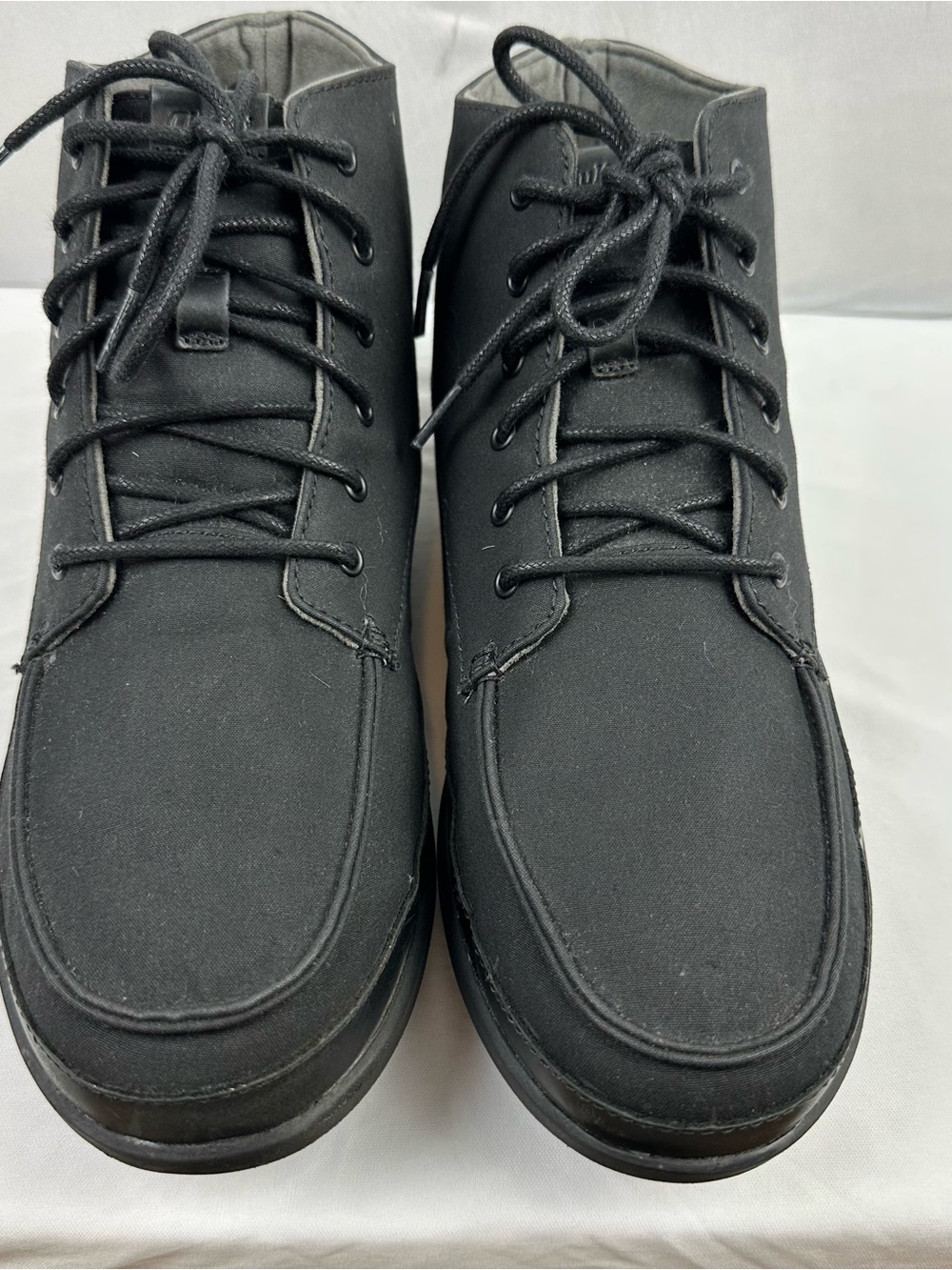 OluKai Men's Black Chukka Lace-Up Boots